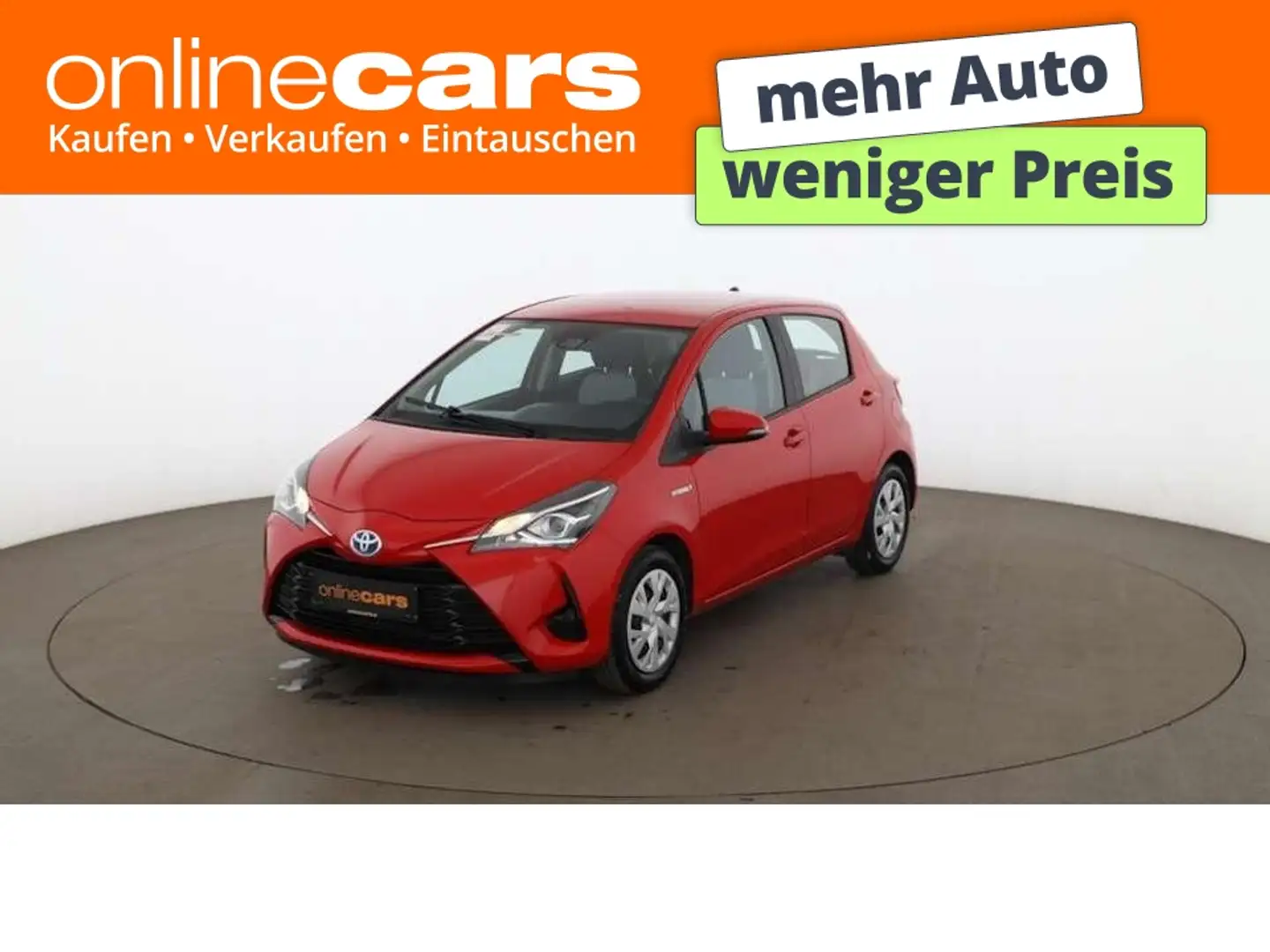 Toyota Yaris 1.5 Hybrid Aut R-CAM SITZHZG ASSIST Rot - 1