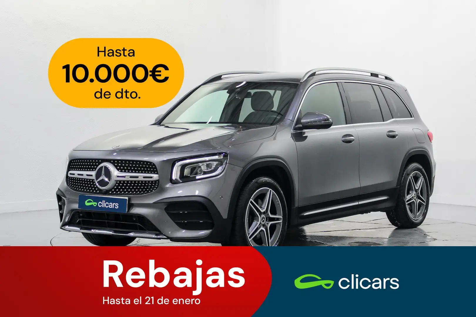 Mercedes-Benz GLB 200 200d 8G-DCT Gris - 1