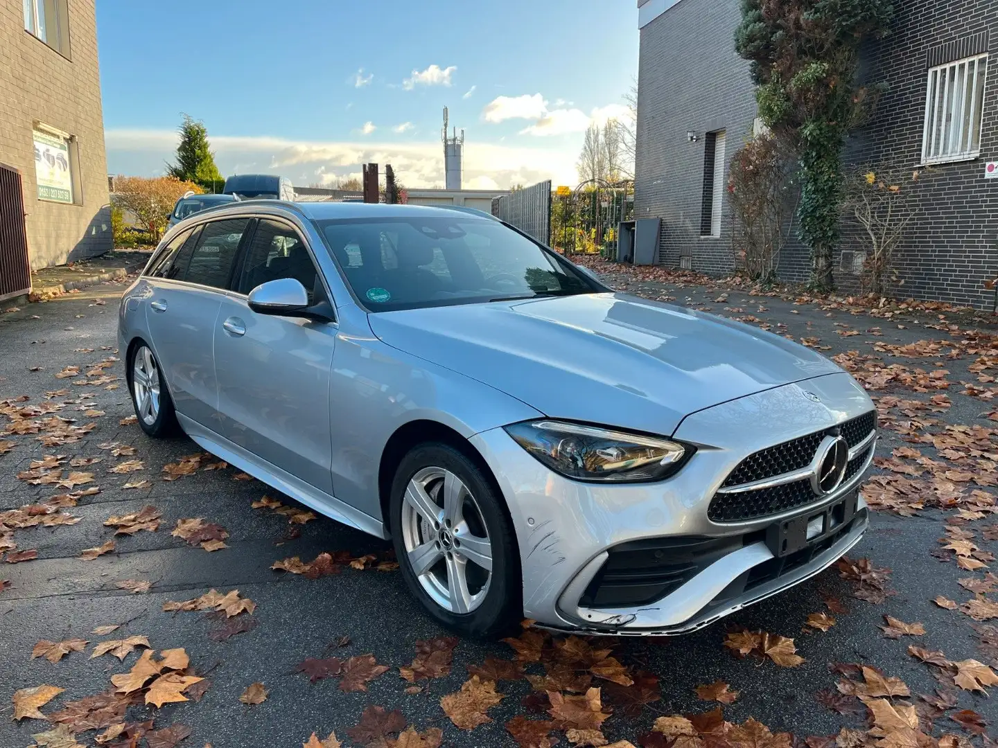 Mercedes-Benz C 300 T e AMG LED 360° Silber - 2