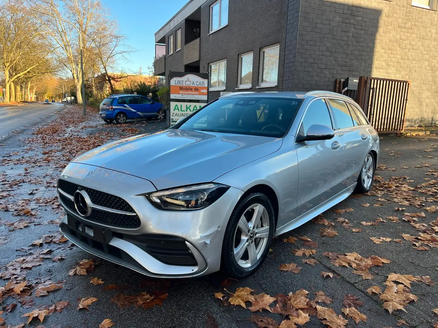 Mercedes-Benz C 300 T e AMG LED 360° Silber - 1