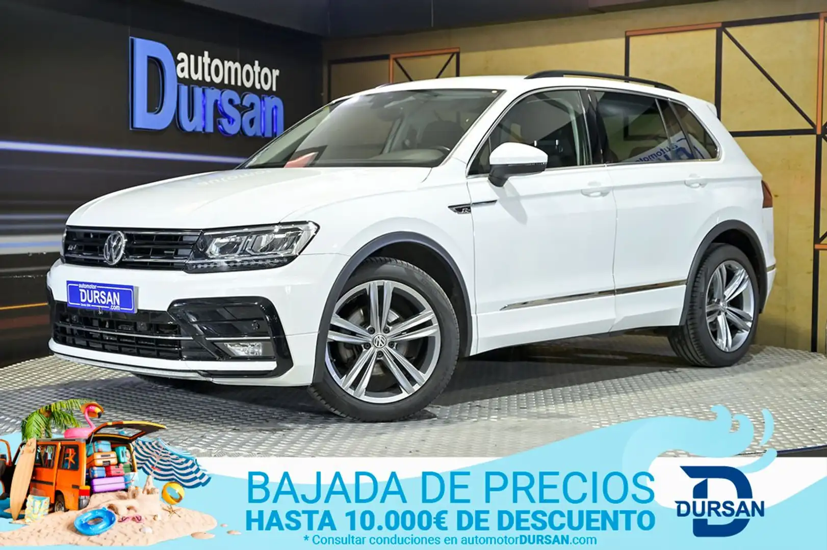 Volkswagen Tiguan 2.0TDI Advance 4Motion DSG 110kW Wit - 1