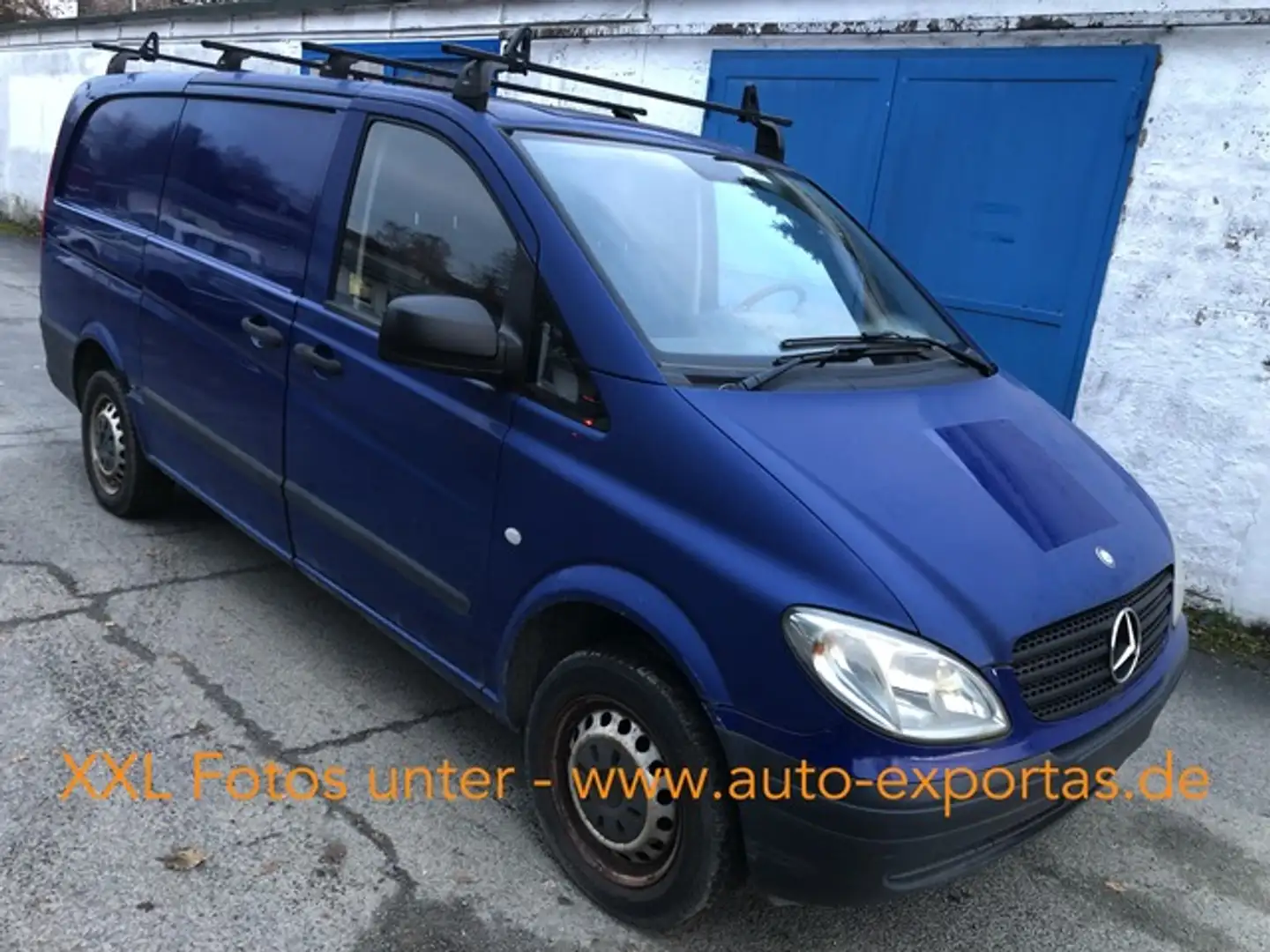 Mercedes-Benz Vito 2.2 CDI Lang Klima,AHK,TÜV,el.F Bleu - 1