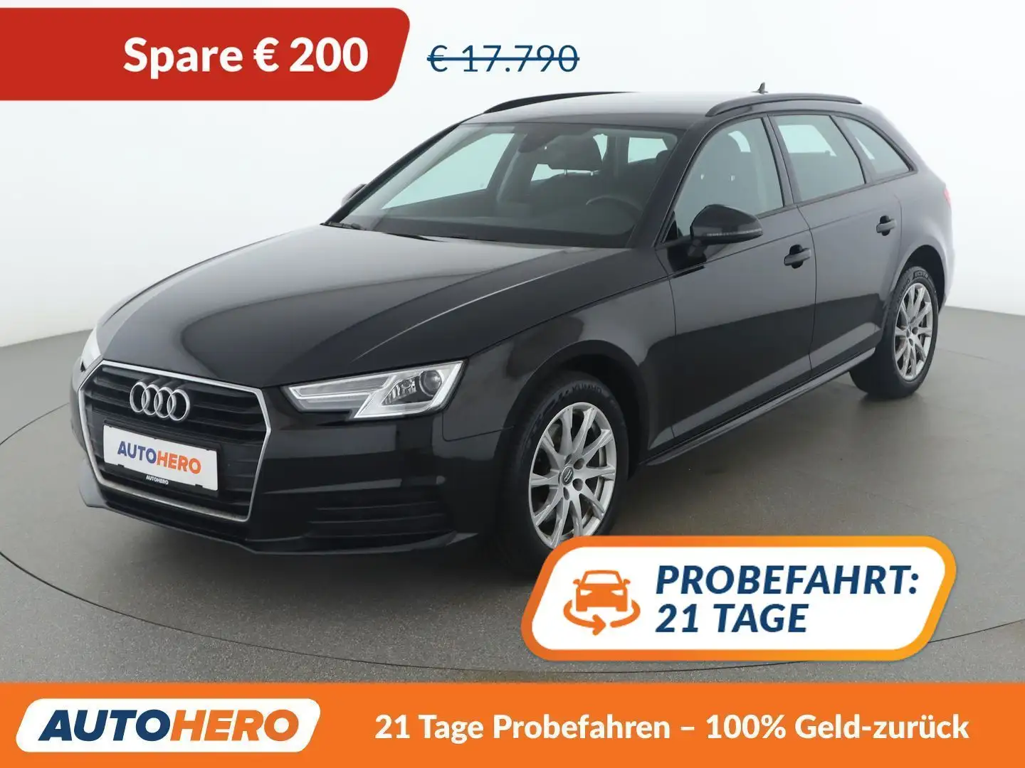 Audi A4 2.0 TDI Schwarz - 1
