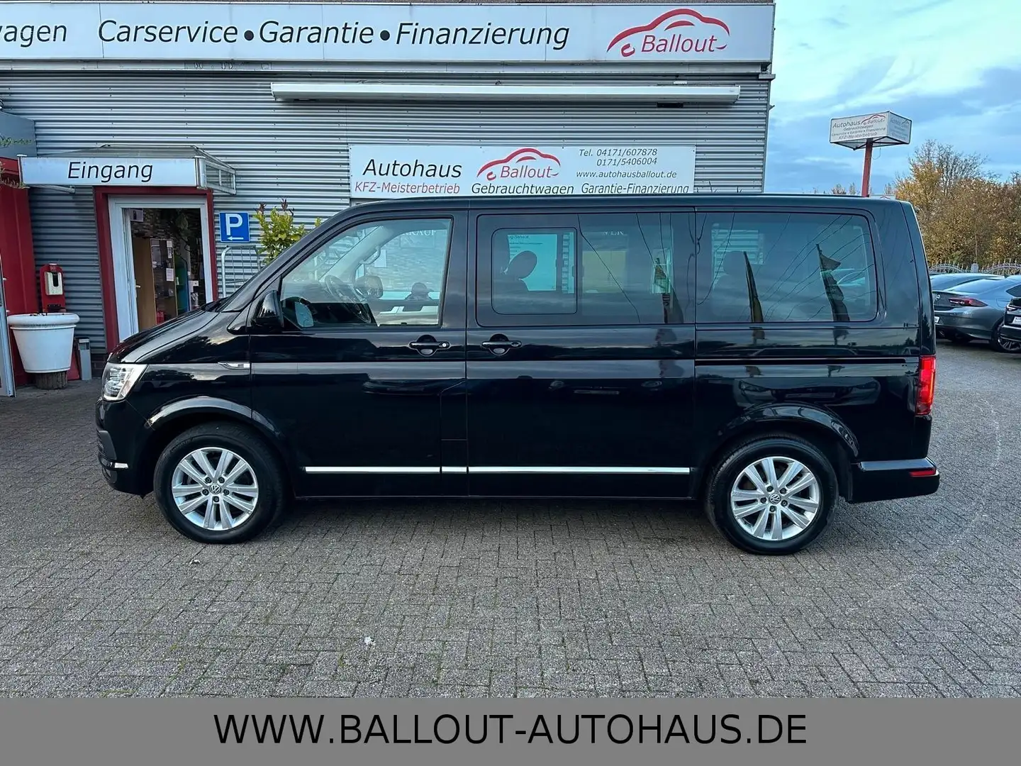 Volkswagen T6 Multivan Highline*2.HAND*LED*AHK*TEMPO*STHZ* Negro - 1