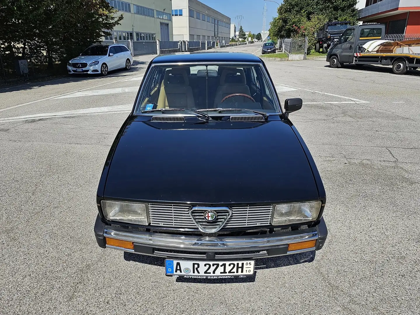 Alfa Romeo Alfetta 2.0 turbodiesel Negro - 2