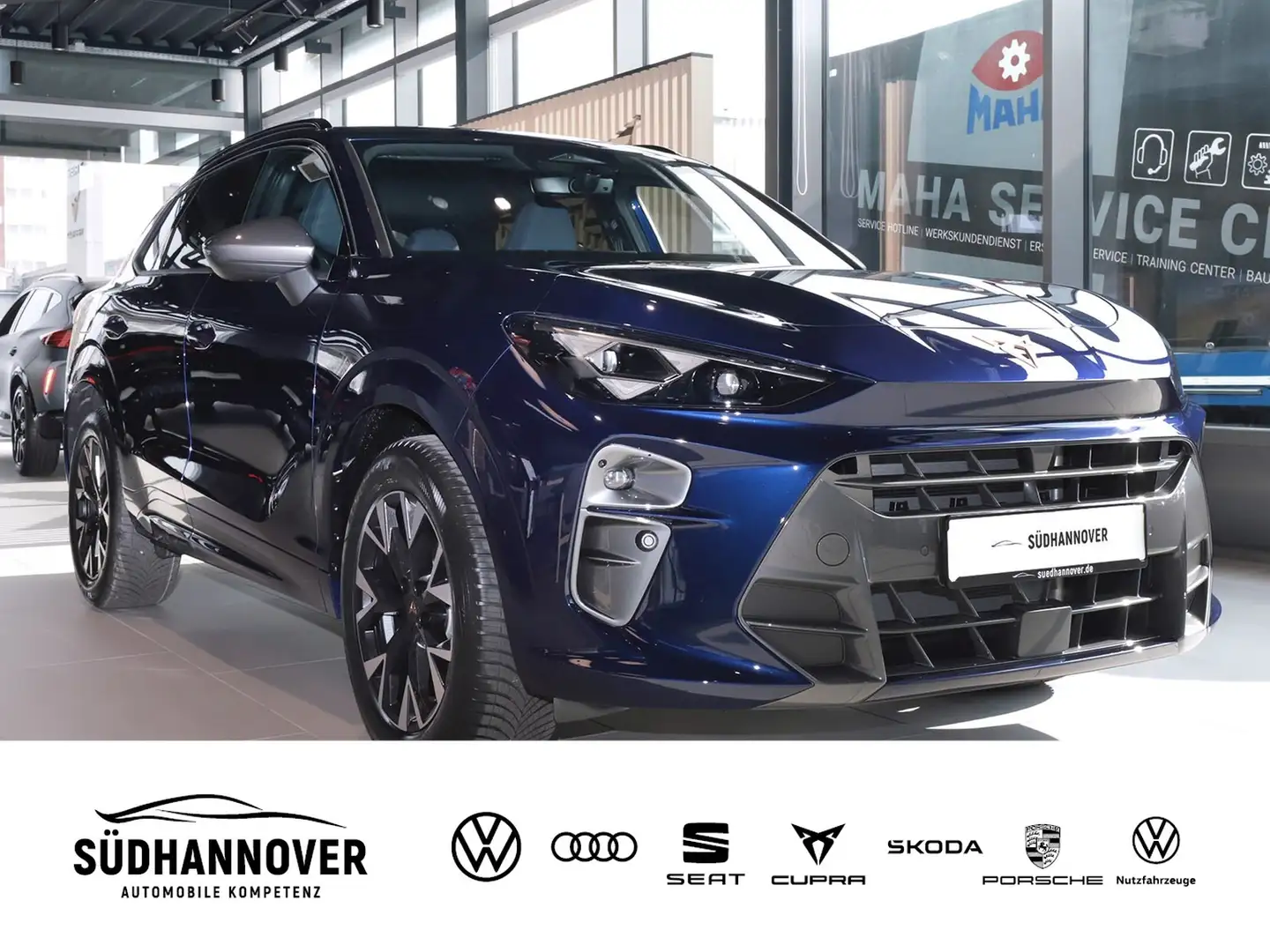 CUPRA Terramar 1.5 e-HYBRID 150 kW DSG AHK NAVI HUP SHZ MATRIX Blau - 2