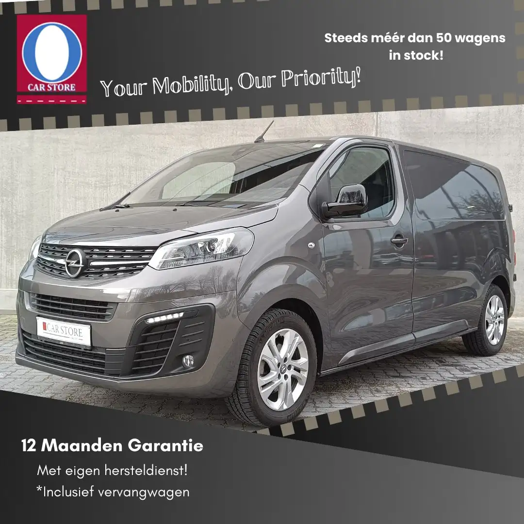 Opel Vivaro **VERKOCHT**   2.0D L2H1 EAT8 180PK "BTW Wagen" Grijs - 1