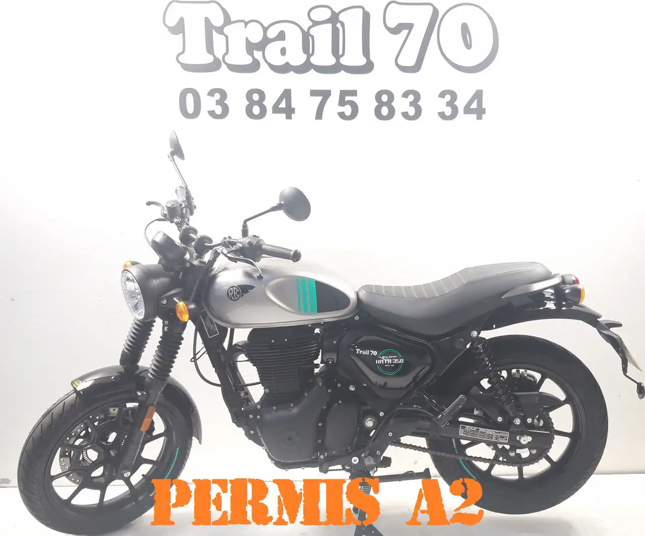 Royal Enfield Gris - 1