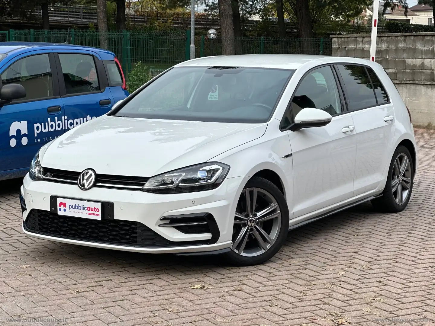 Volkswagen Golf 1.5 TSI ACT 5p. Sport R line BMT Blanc - 1