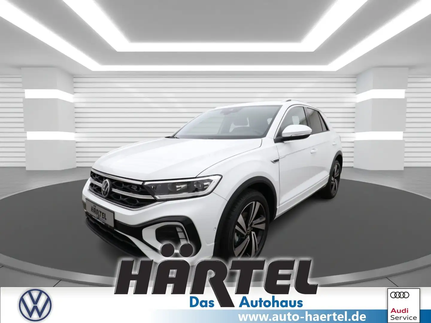 Volkswagen T-Roc R-LINE 1.5 TSI DSG (+ACC-RADAR) Sportpaket Blanc - 1