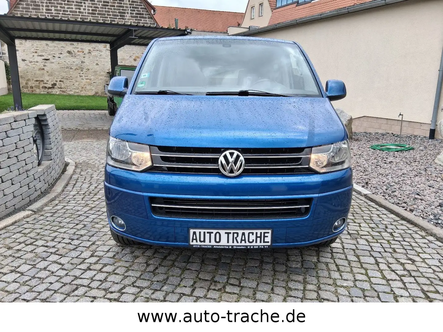 Volkswagen T5 Transporter T5  Multivan Highline AHK Navi PDC DSG Bleu - 2