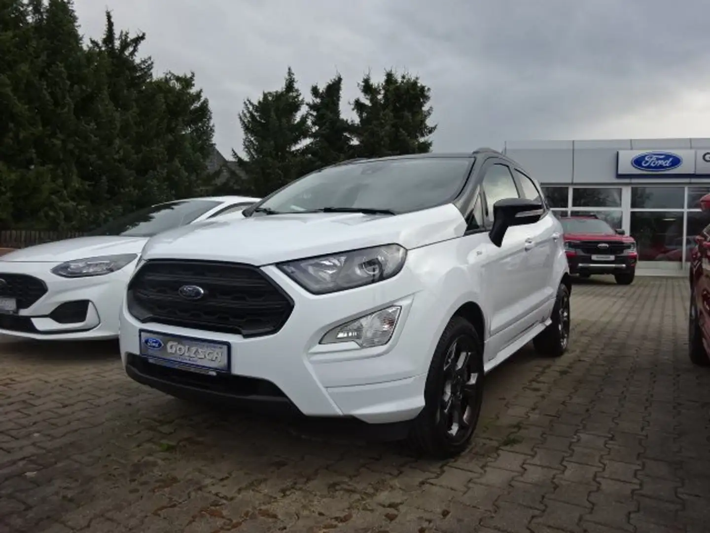 Ford EcoSport 1.0 ST-Line *Bi-Xenon*Technik-Paket* Wit - 1
