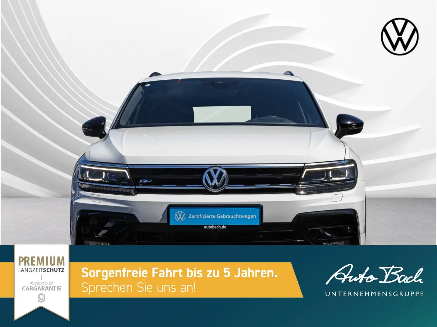 Volkswagen Tiguan Allspace 2.0 TDI DSG Highline R-Line Blac Weiß - 2