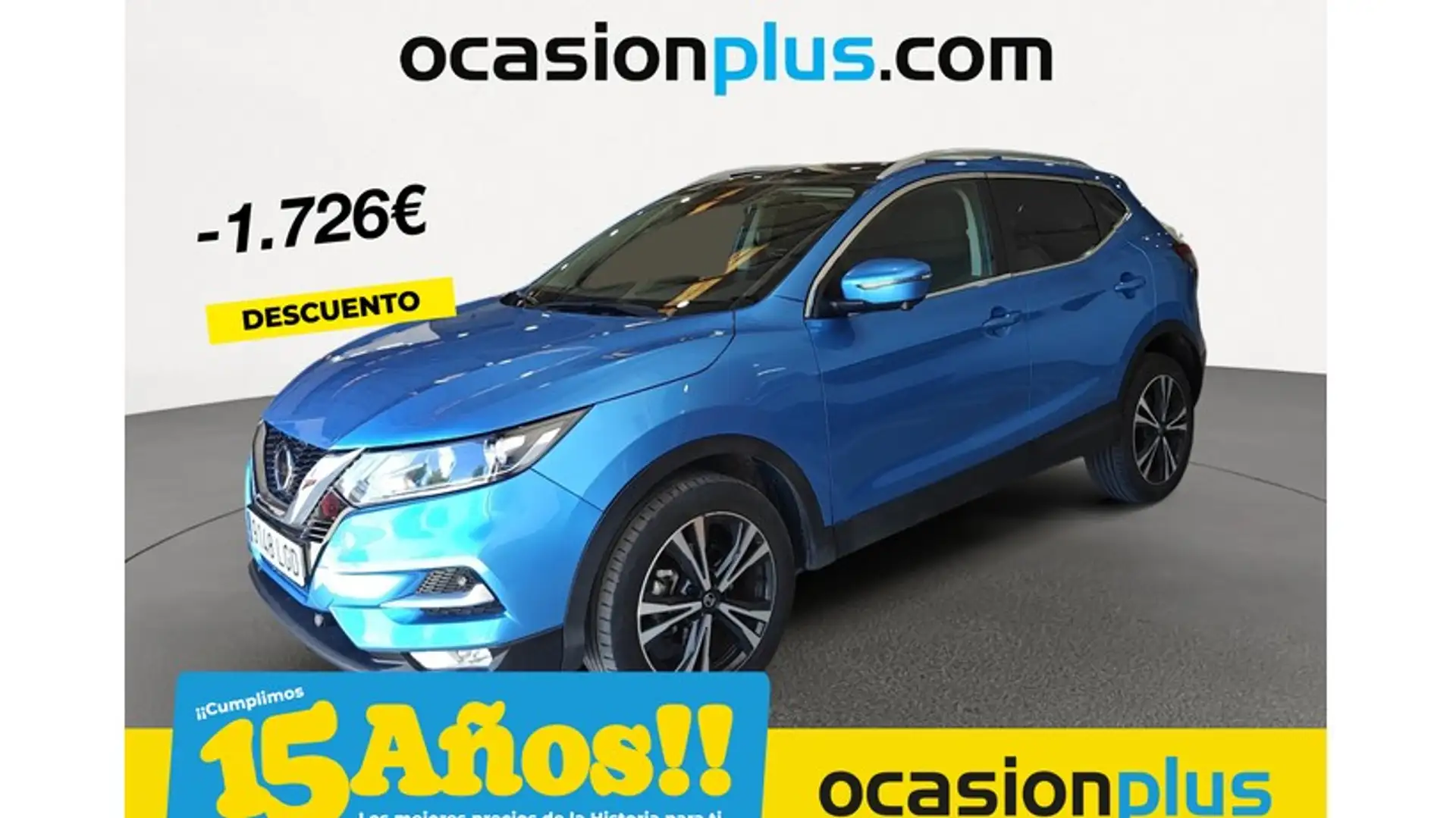 Nissan Qashqai 1.5dCi N-Connecta DCT 4x2 85kW Azul - 1