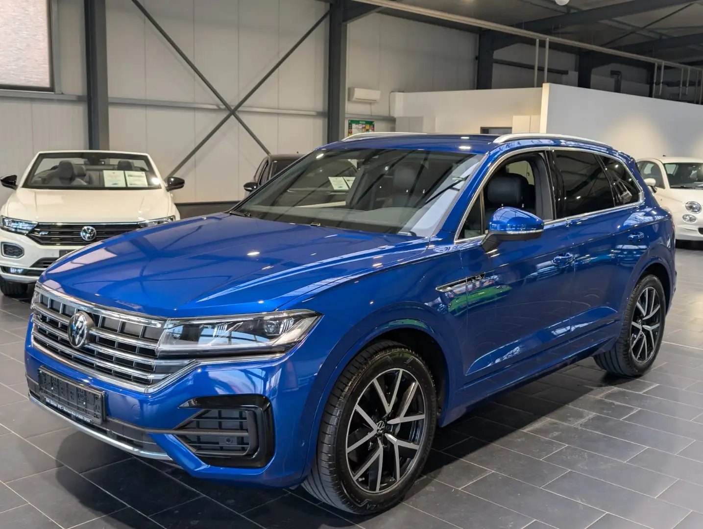 Volkswagen Touareg 3.0 V6 TDI 4Motion DPF Aut. R-Line 8fach Modrá - 1