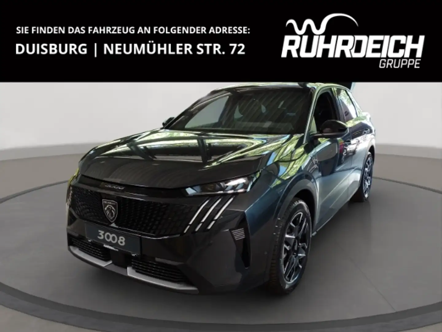 Peugeot 3008 Hybrid 145 GT SHZ CARPLAY LM ALLWETTER Grau - 1