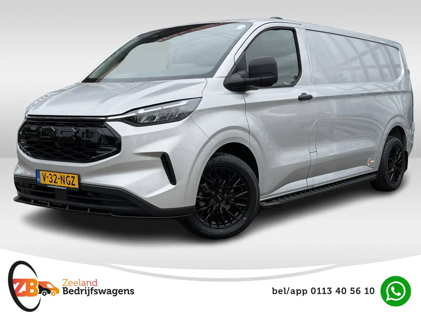 Ford Transit Custom 320 2.0 TDCI L2H1 Limited Raptor | ZB Edition | Tr Zilver - 1
