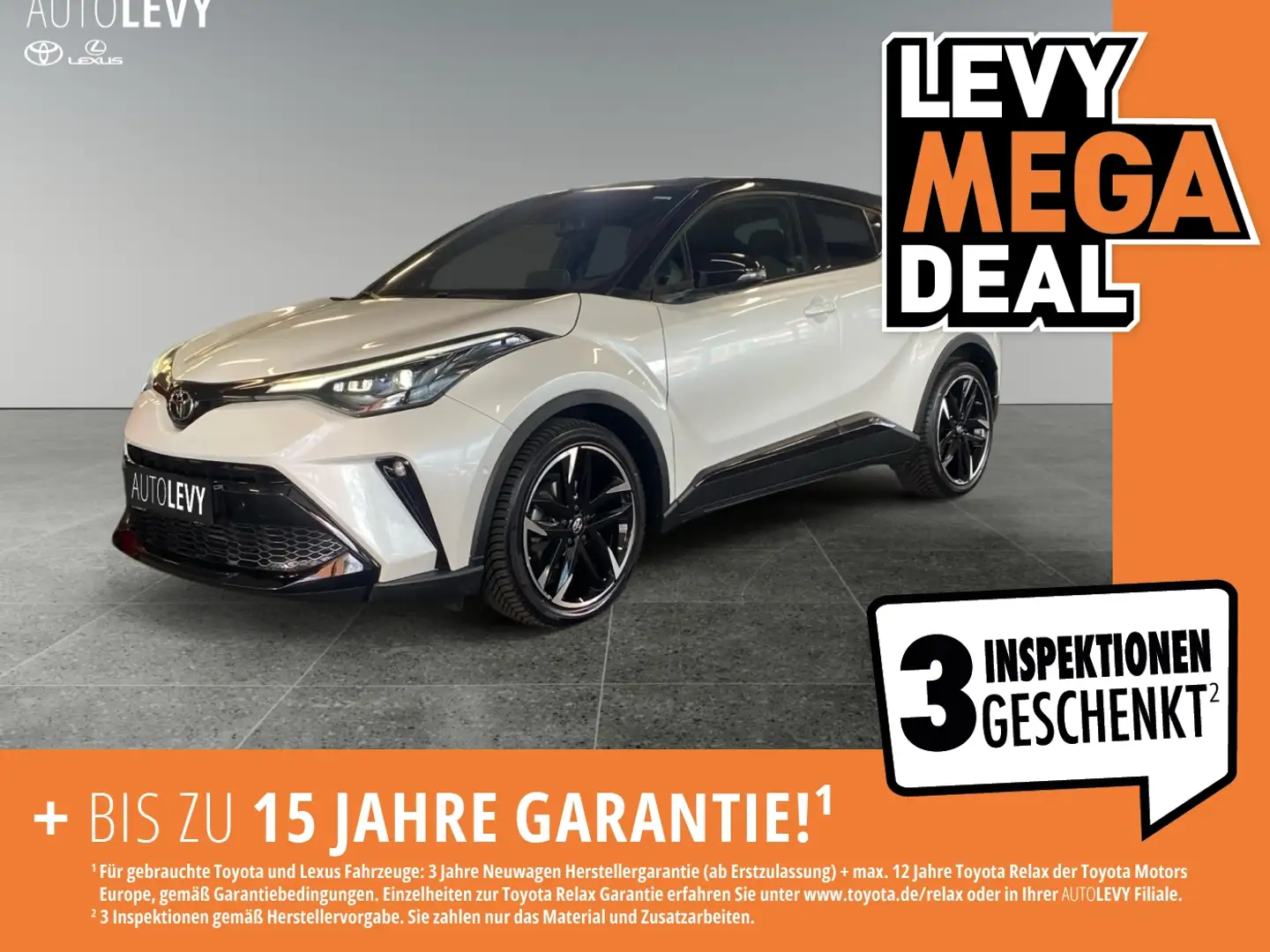 Toyota C-HR 2.0 Hybrid GR Sport *CARPLAY*JBL*LED* White - 1