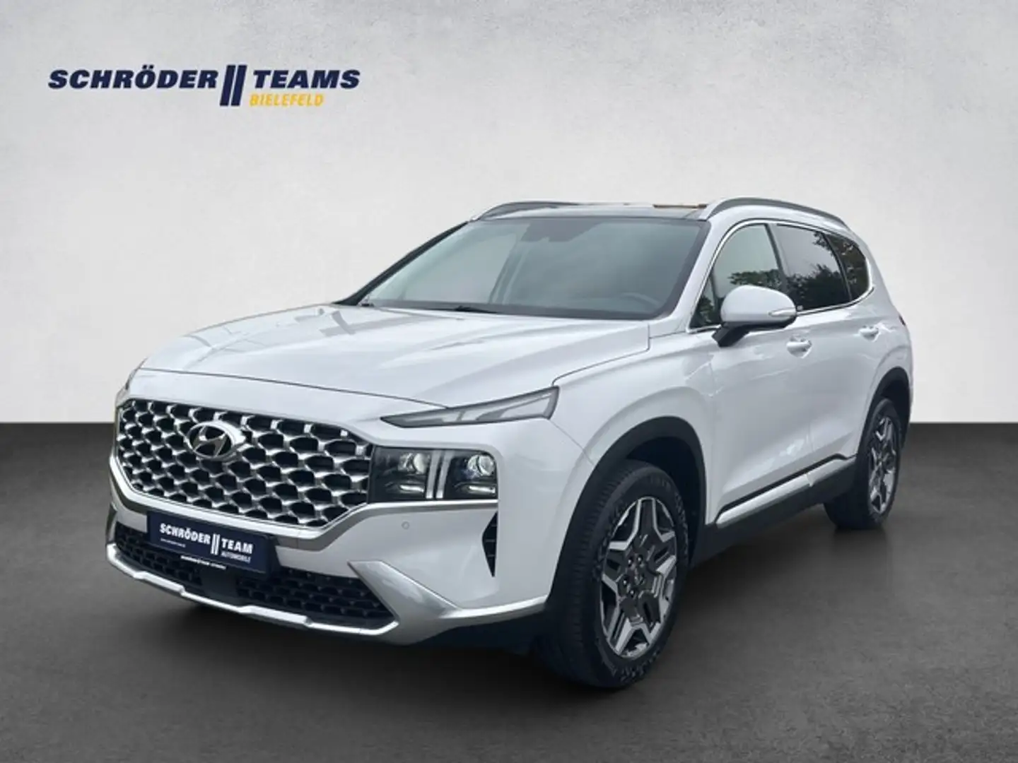 Hyundai SANTA FE Hybrid 1.6 T-GDi Prime PANO/AHK/LED Weiß - 1