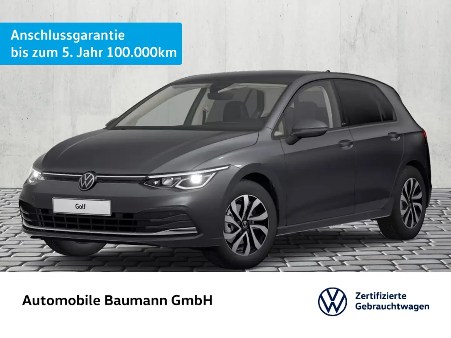 Volkswagen Golf VIII 1.5 TSI "ACTIVE" *STDHZG*NAVI*LED+* Grau - 1