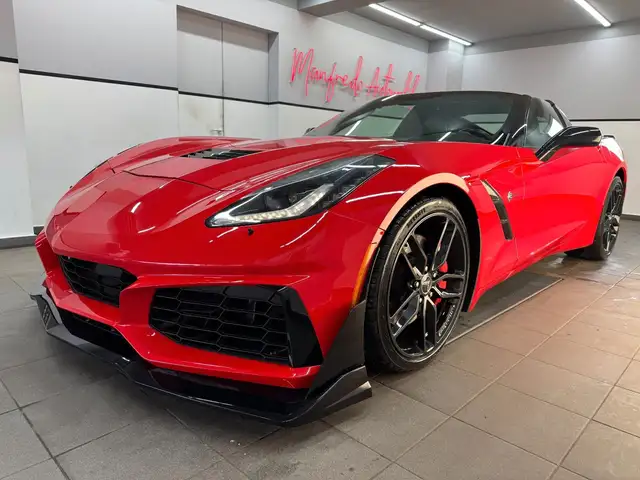 Corvette C7 Stingray 3LT Targa Z51-Track/Fire-Red/Headup/