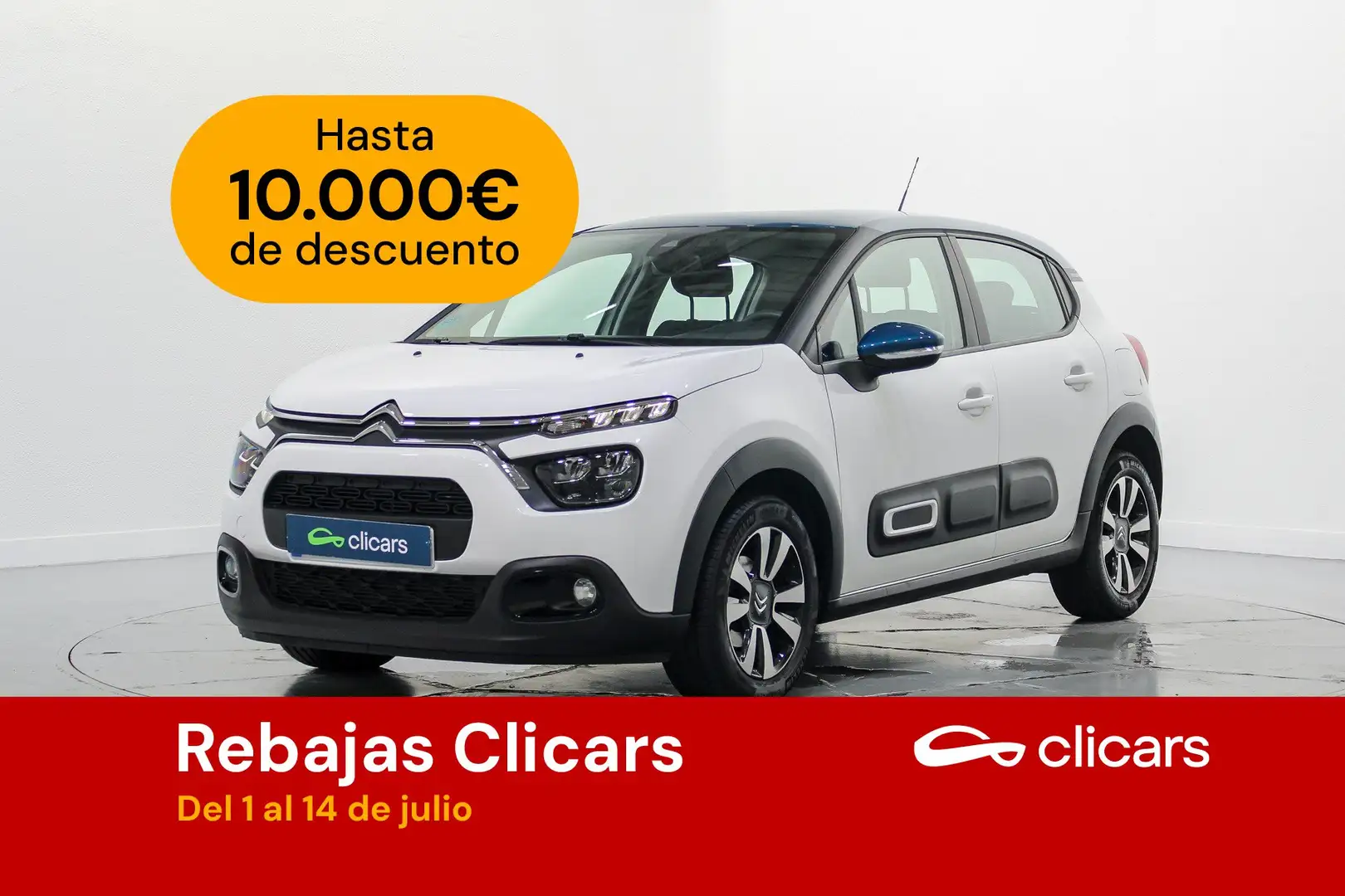 Citroen C3 1.2 PureTech S&S Feel Pack 83 Blanco - 1