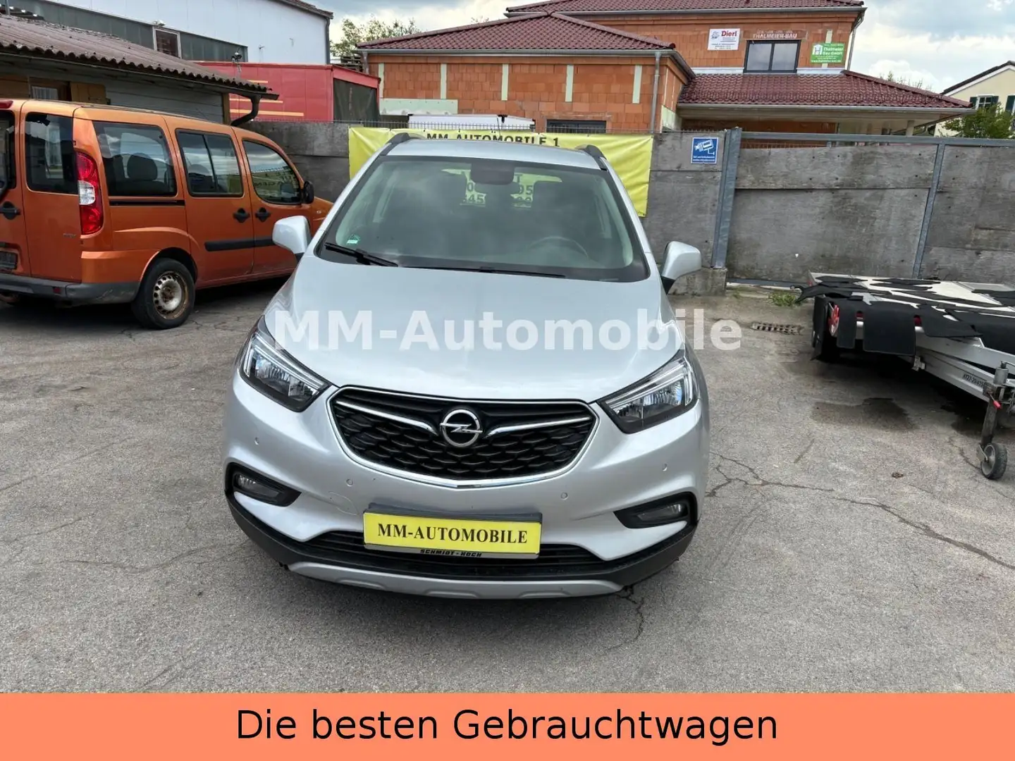 Opel Mokka X Edition-WENIG KM-TÜV NEU-TOP ZUSTAND Argent - 2