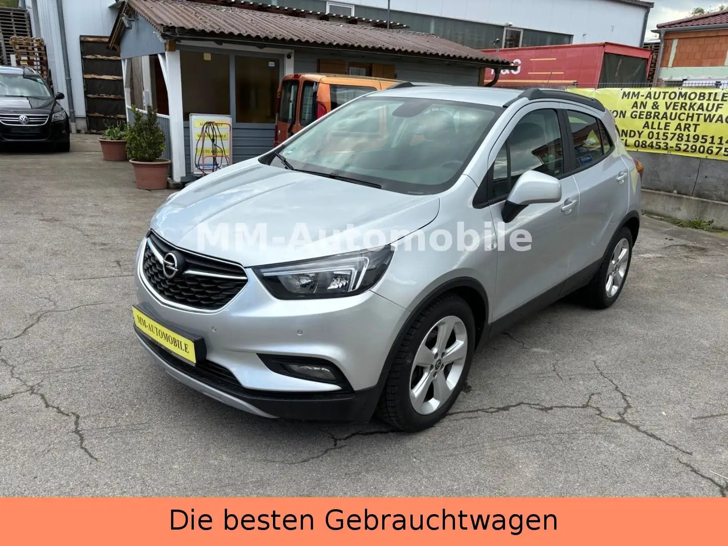 Opel Mokka X Edition-WENIG KM-TÜV NEU-TOP ZUSTAND Argent - 1