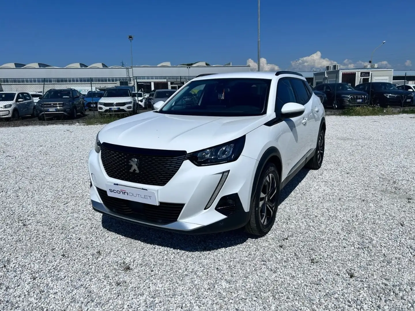 Peugeot 2008 1.5 bluehdi Active s&amp;s 100cv Blanc - 1