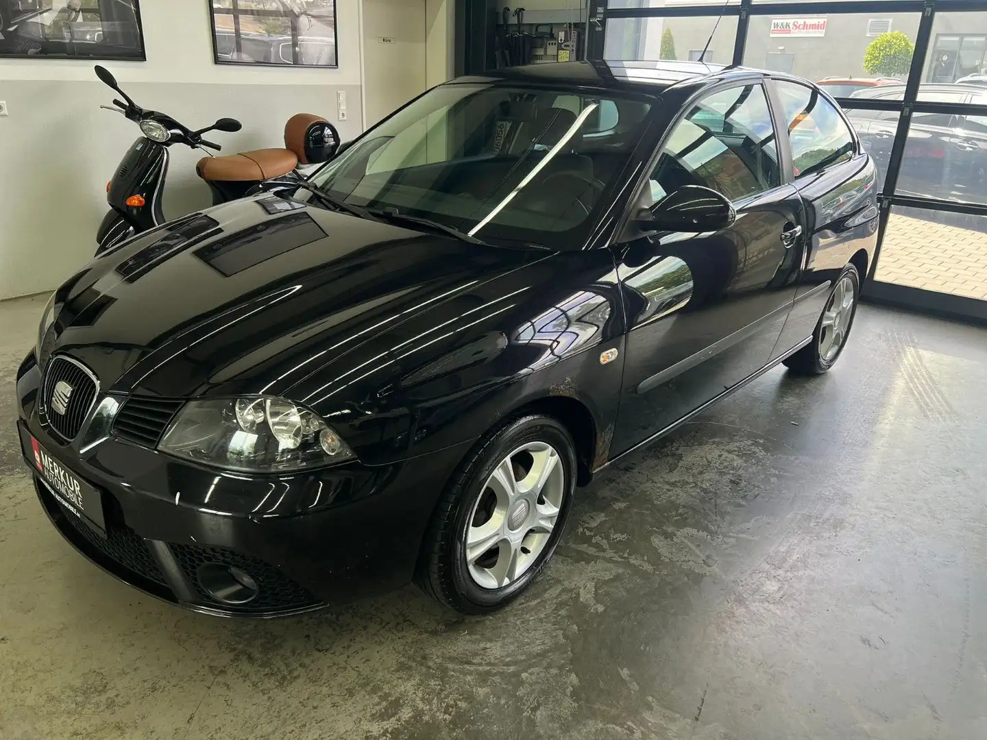 SEAT Ibiza 1.4 Best of+Klima+1. Hand+Scheckheft Schwarz - 1