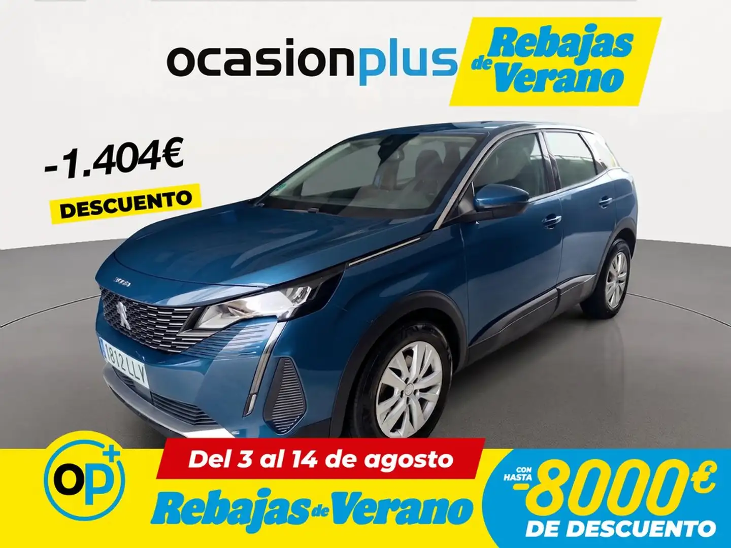Peugeot 3008 1.2 S&S PureTech Active Pack 130 Azul - 1