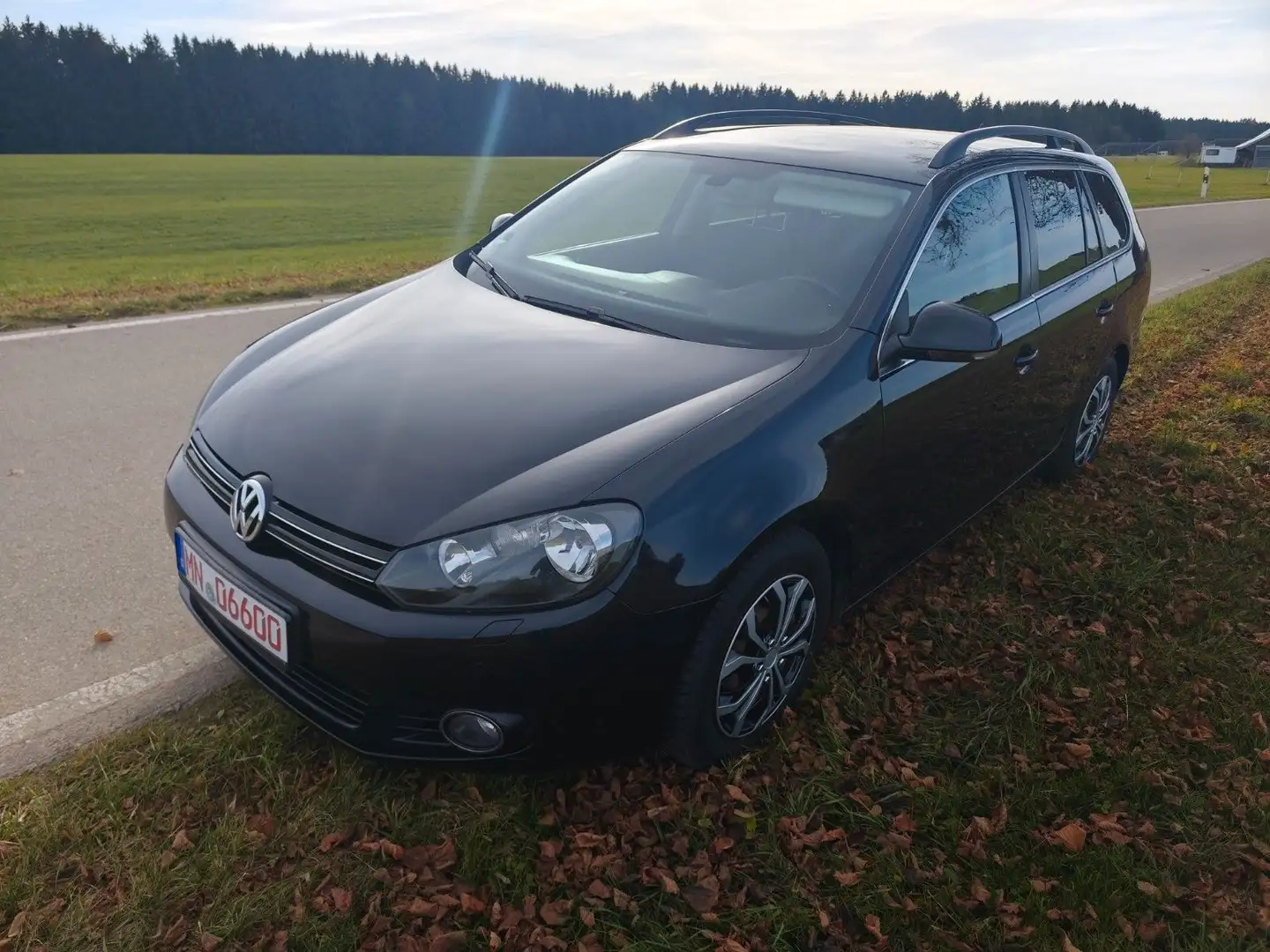 Volkswagen Golf VI Variant Comfortline*1.Hand*alleKundend* Schwarz - 2