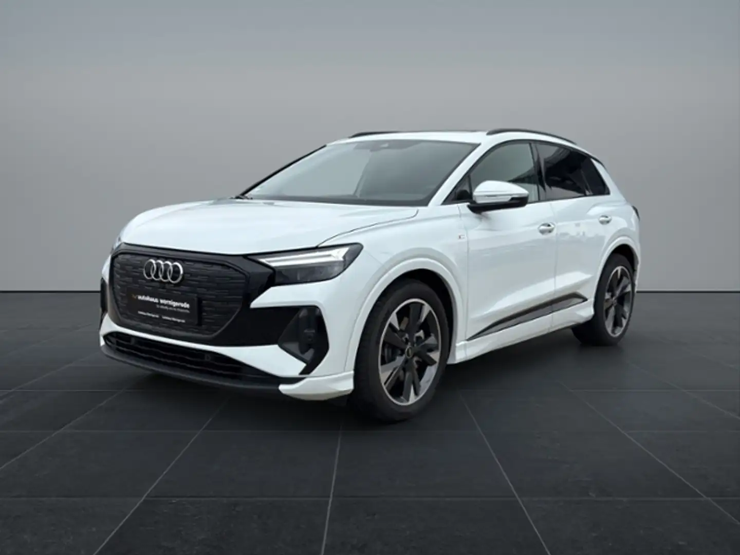 Audi 45 e-tron 210 kW Weiß - 2