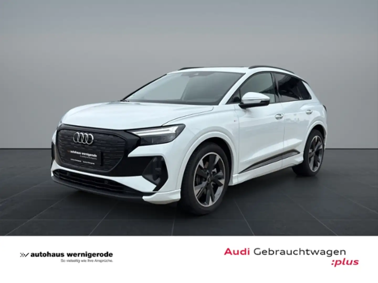 Audi 45 e-tron 210 kW Blanc - 1