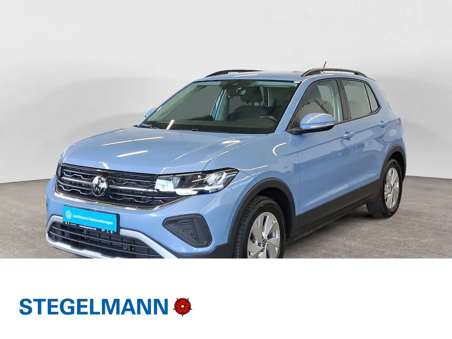 Volkswagen T-Cross 1.0 TSI DSG Life *AHK*LED*+3J. Garantie* Blau - 1