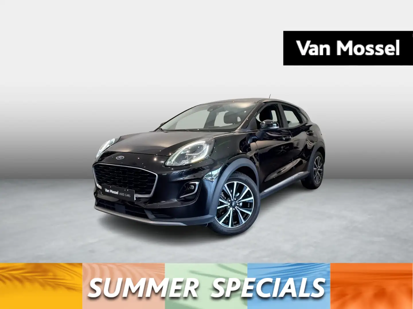 Ford Puma 1.0 EcoBoost Hybrid Titanium Zwart - 1