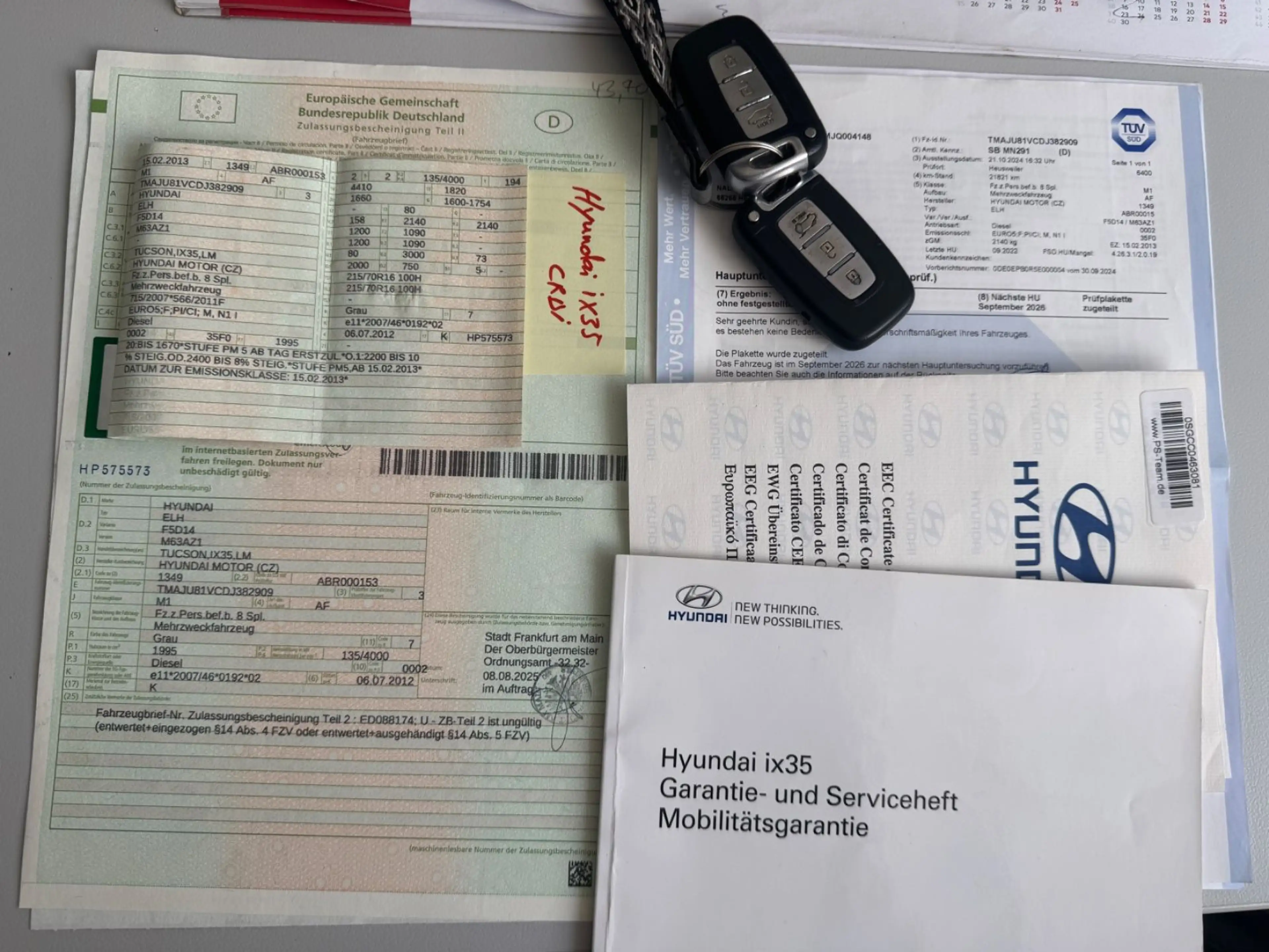 Hyundai iX35 Style 4WD 2.0 184PS Anhängerkupplung Klima — photo 17