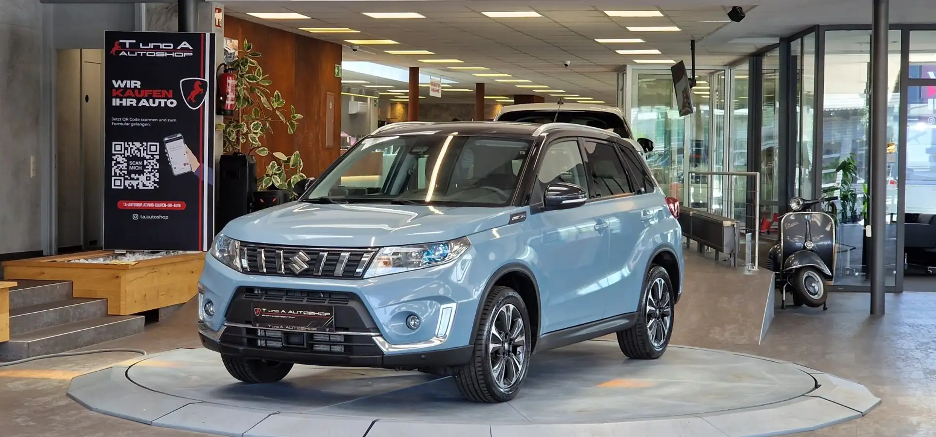 Suzuki Vitara 1.4 DITC ALLGRIP Flash *AHK*Kamera*ACC*Navi*17Zoll Blau - 1