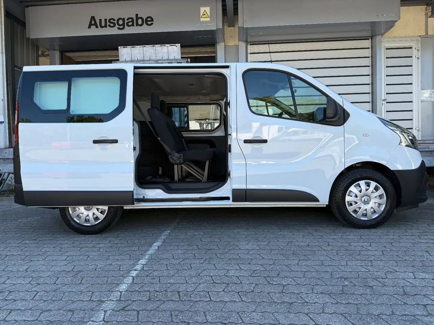 Renault Trafic 3 MIXTO 2.0 dCi 6Sitze Klima PDC AHK L1H1 Blanco - 1