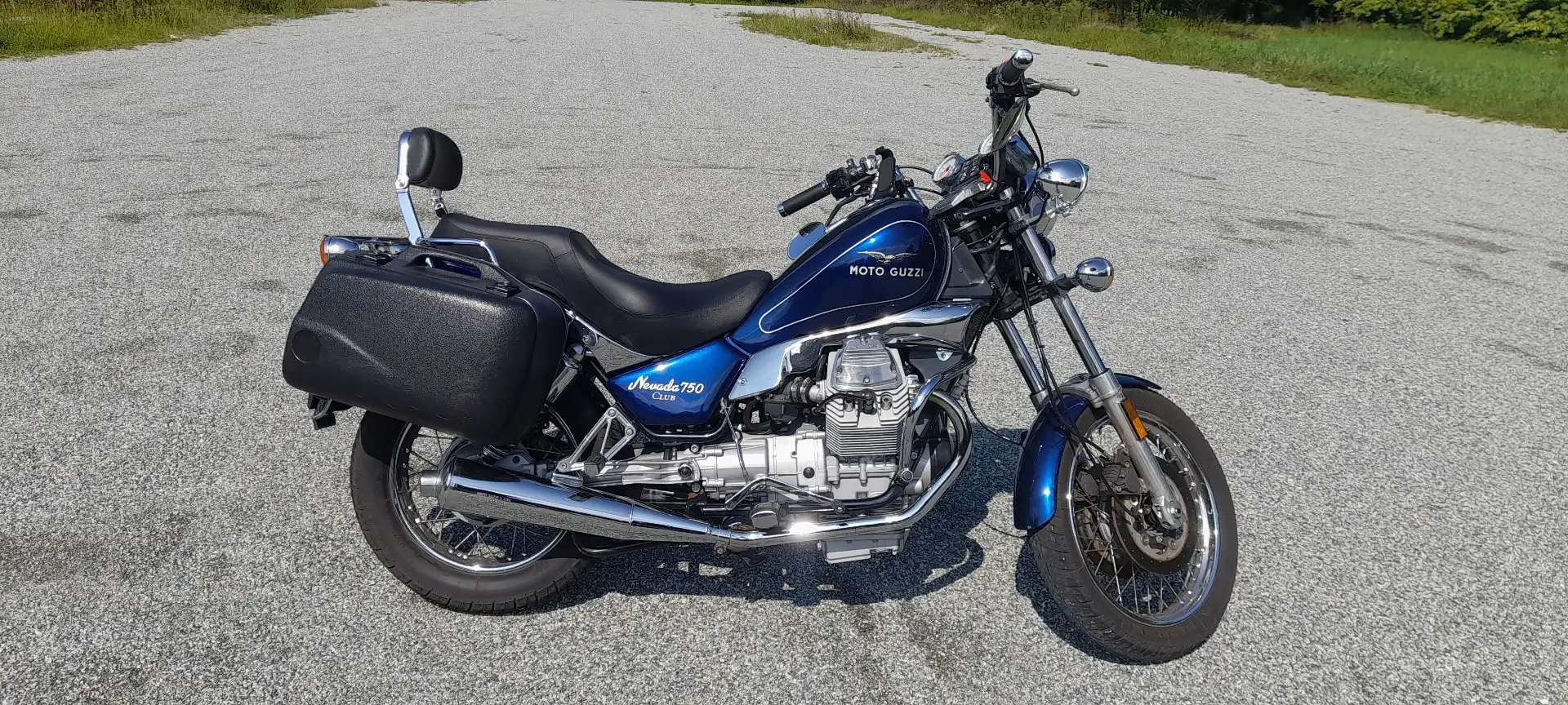 Moto Guzzi Nevada 750 Club Blu/Azzurro - 2