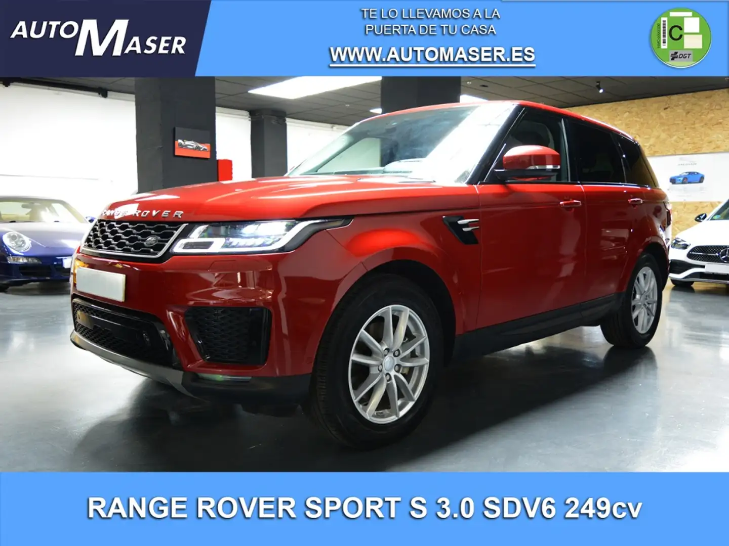 Land Rover Range Rover Sport 3.0SDV6 S Aut. 249 Rosso - 1
