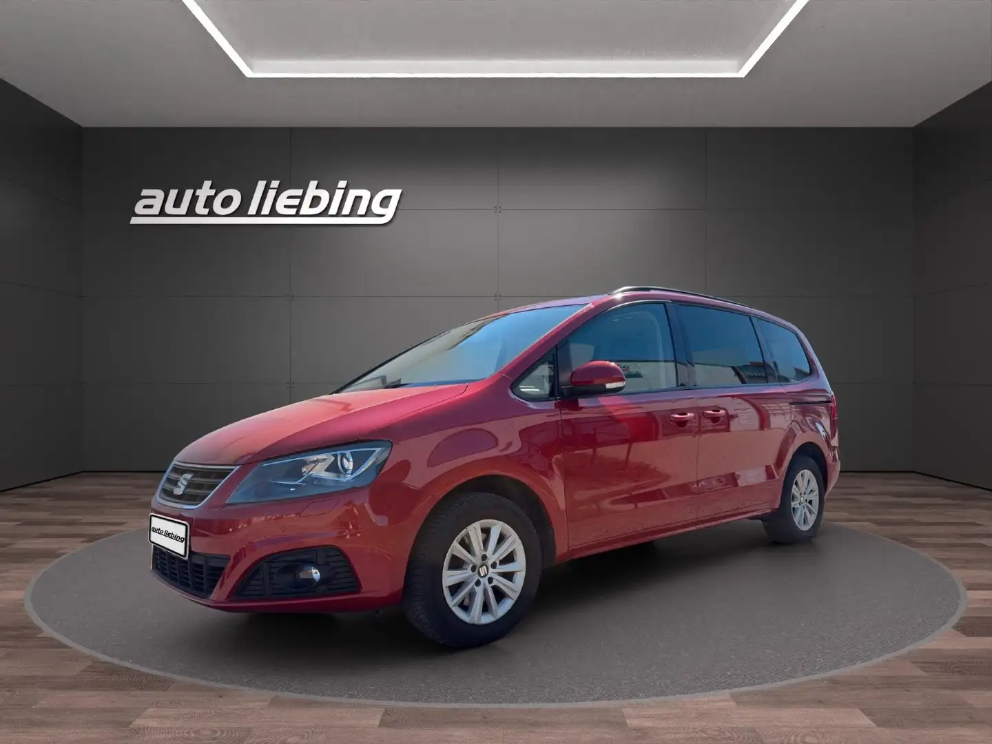 SEAT Alhambra Style*Navi*Full Link*Xenon*Getriebe neu Rot - 2