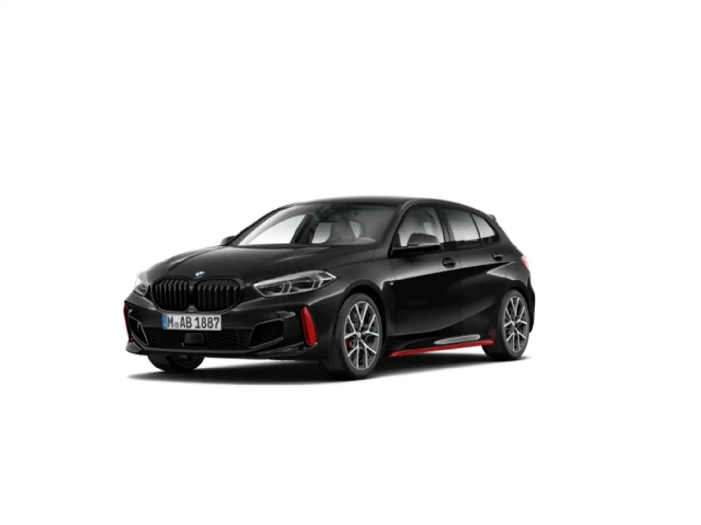 BMW 128 128tiA Noir - 1