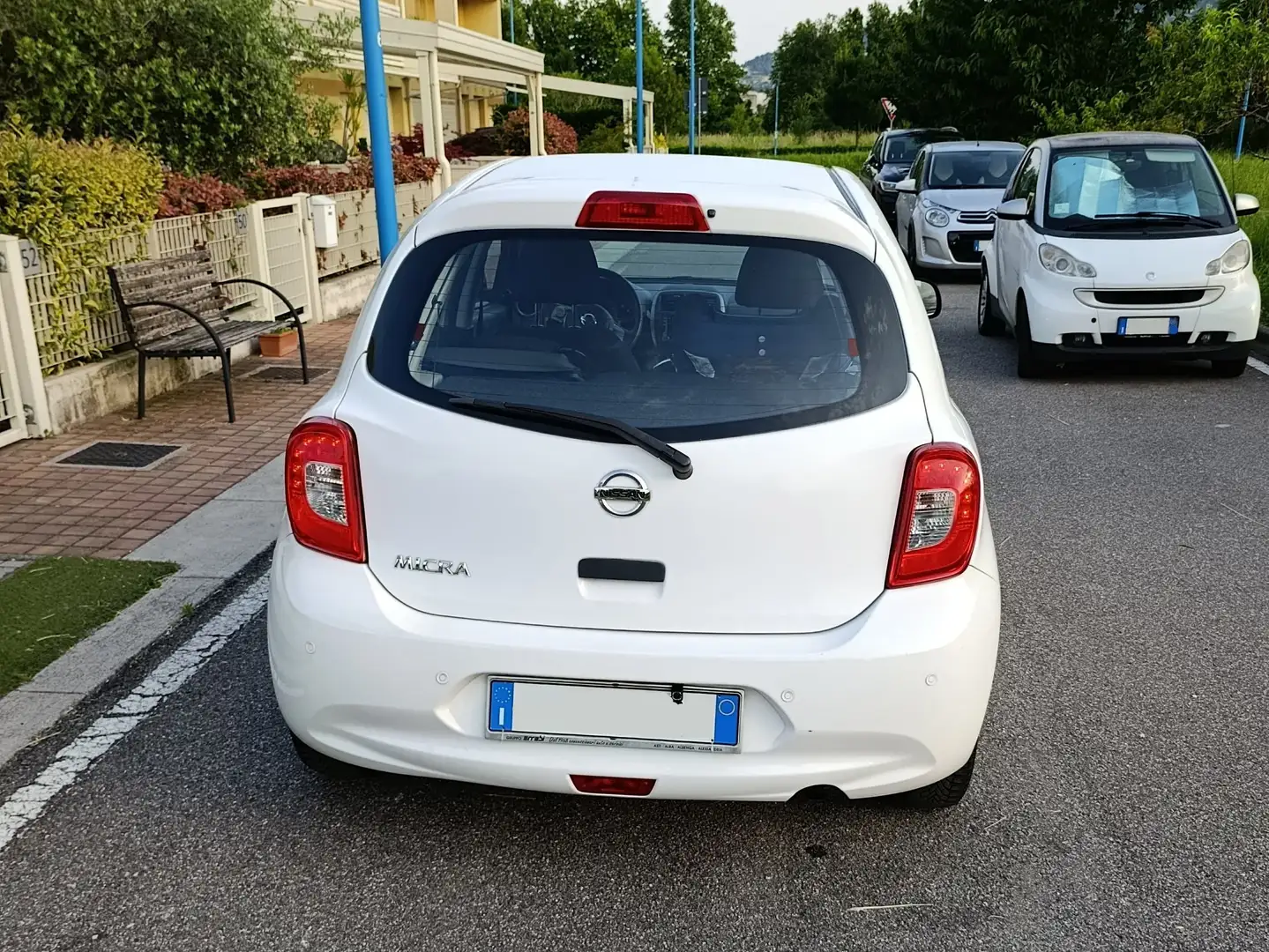 Nissan Micra Micra IV 2013 1.2 Comfort eco Gpl Blanco - 2
