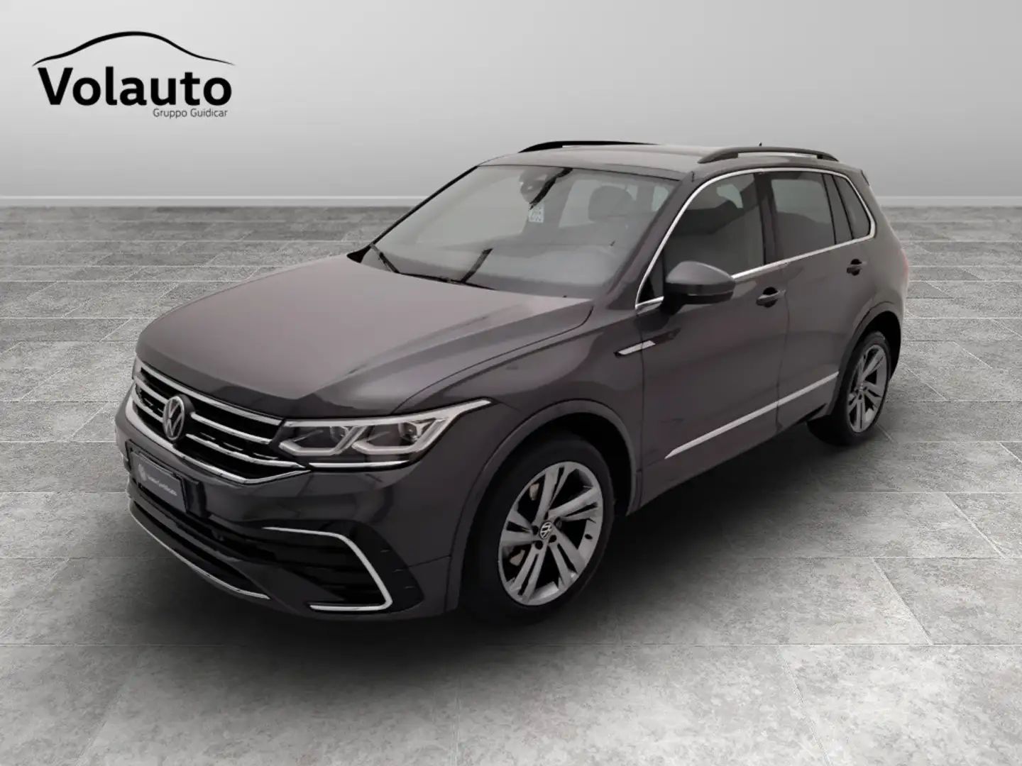 Volkswagen Tiguan II 2021 - Tiguan 2.0 tdi R-Line 4motion 150cv dsg Grigio - 1