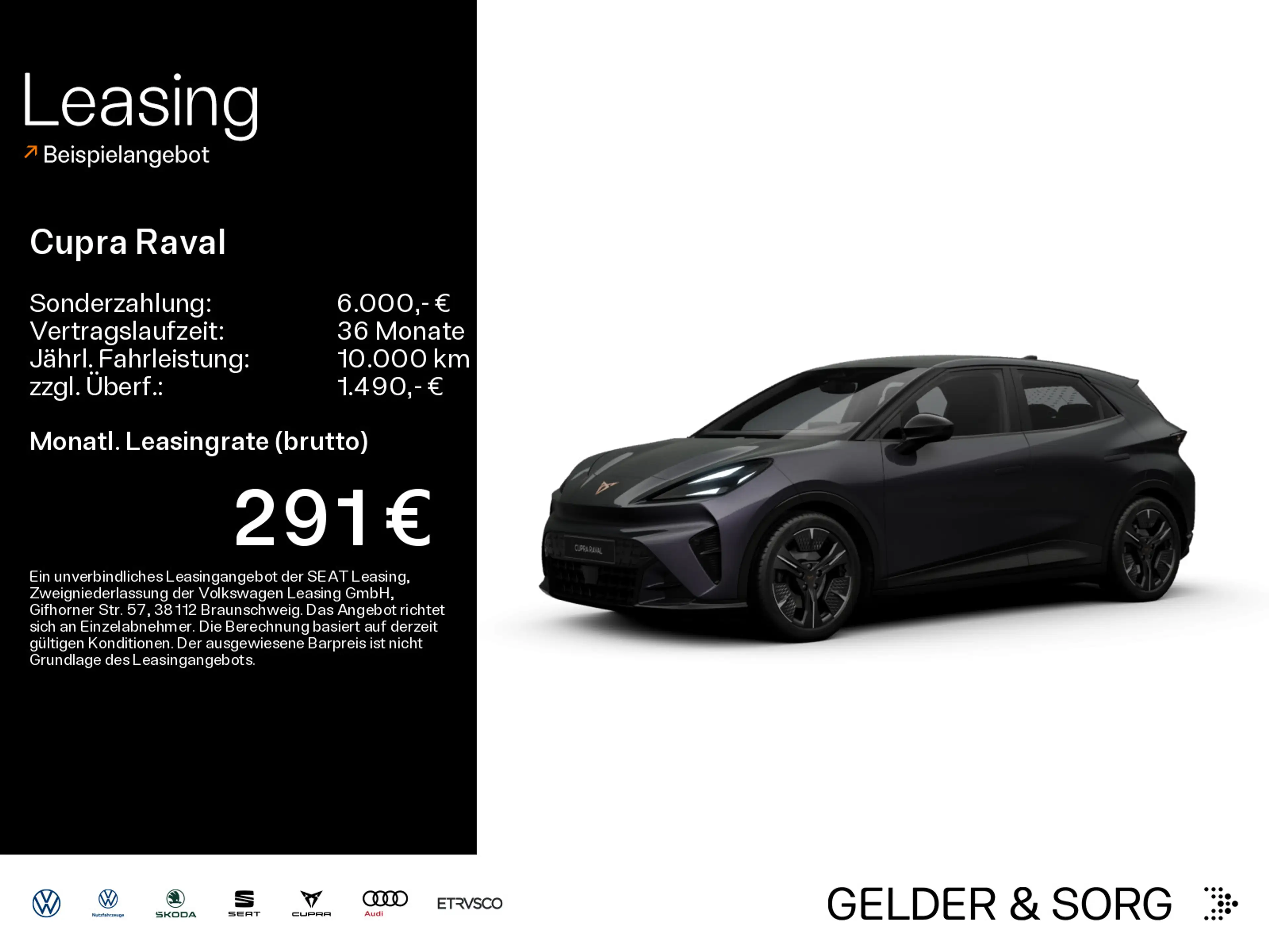 CUPRA Raval Plus 37kWh RFK*NAVI*SHZ*ACC*LED*