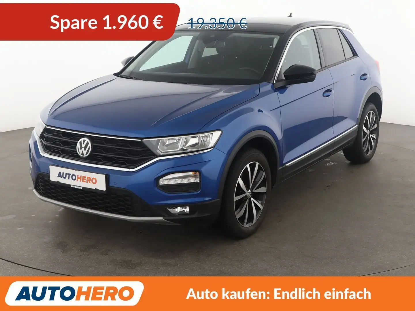 Volkswagen T-Roc 1.5 TSI ACT Style*APP*NAVI*PDC* Blau - 1