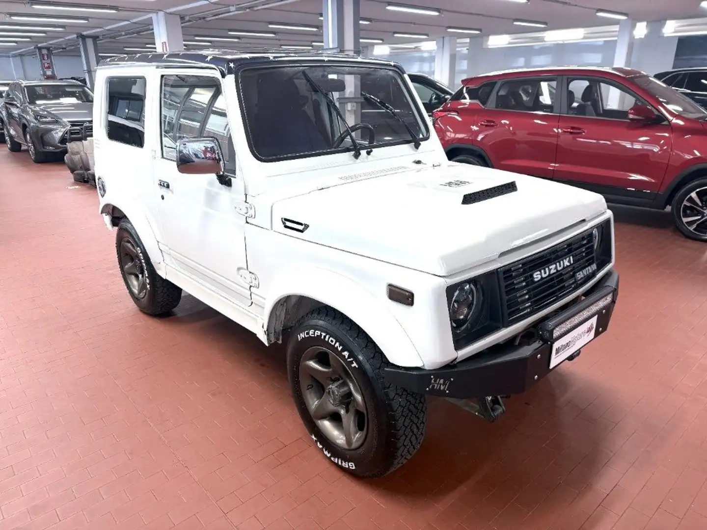 Suzuki SJ 413 Santana 3 Pt. *4 Posti* Weiß - 2