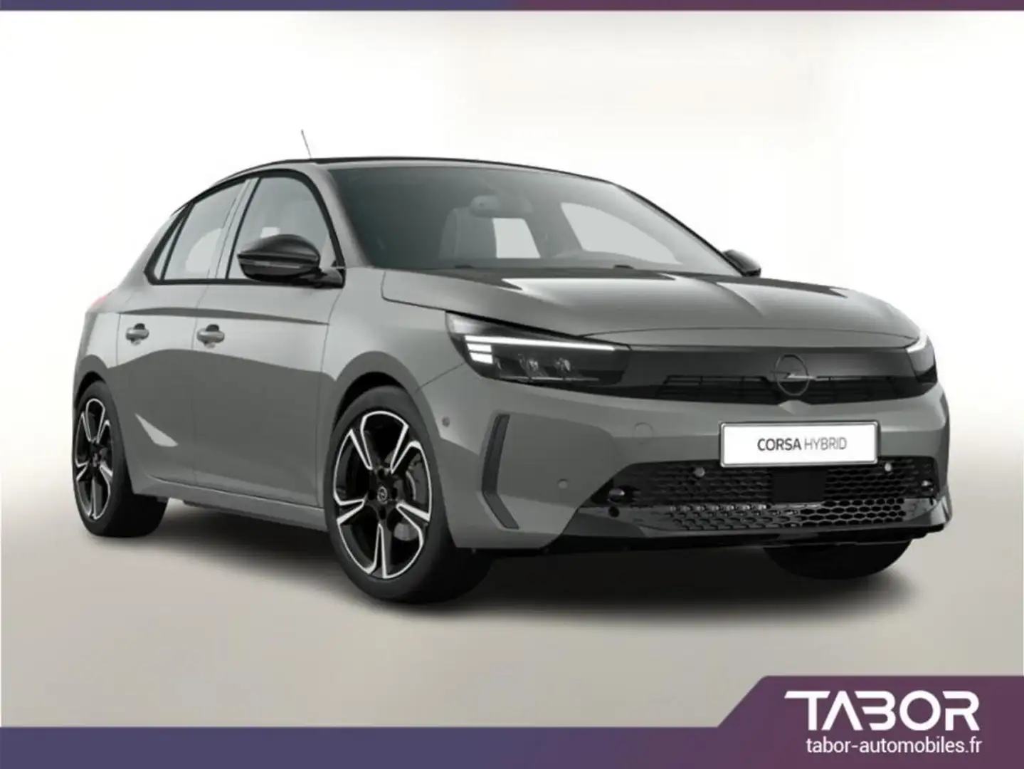 Opel Corsa 1.2 110 MHEV eDCT GS cam PDC 10"-DAB Gris - 1