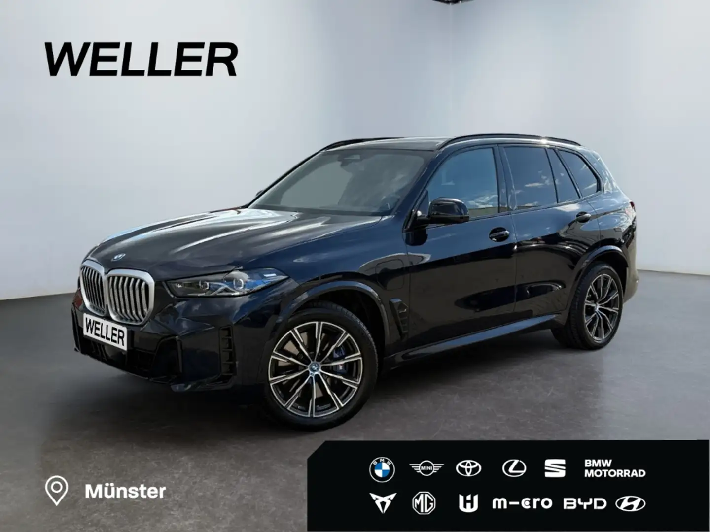 BMW X5 50e M-Sport *LED*Pano*H&K*Soft*Iconic* Schwarz - 1